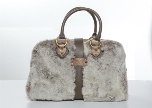Bolso de Mano MARC JACOBS Venetia Chinchilla Piel Lagarto Borde Cinturón NUEVO - Imagen 2 de 9