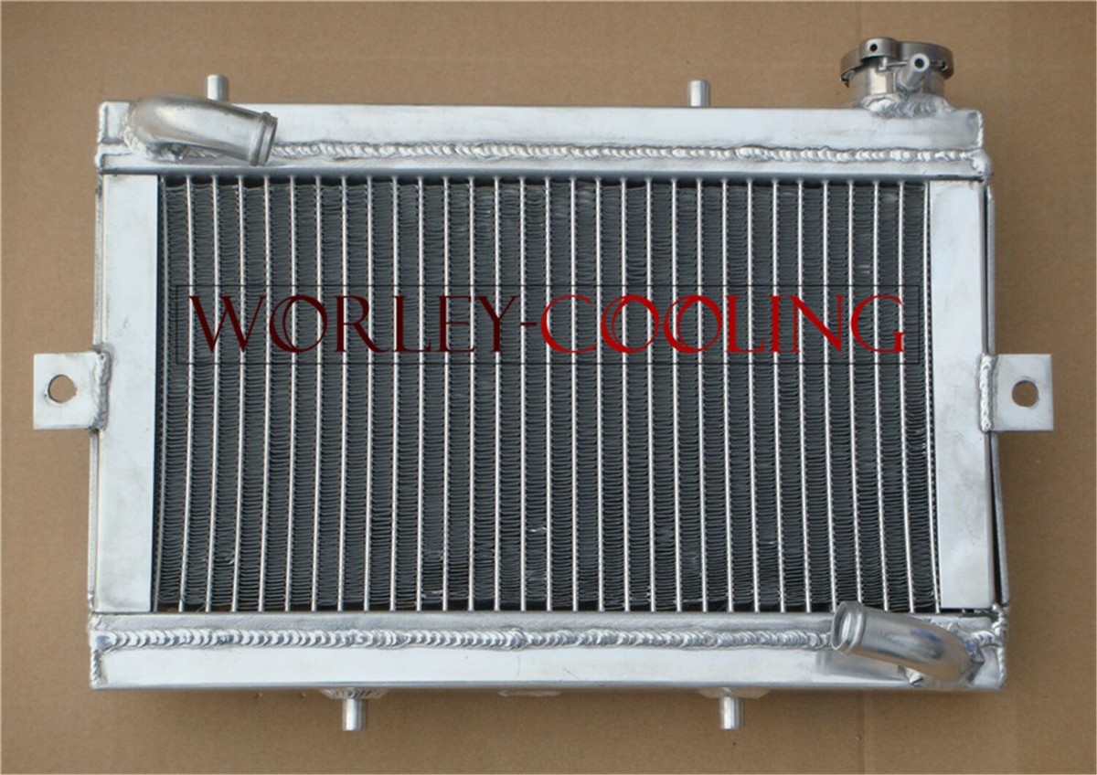 Radiateur Aluminium + Durites Silicone Bleues Pour Honda TRX250 TRX250R 1986-1987 - Neuf