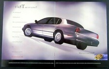 1997 Chrysler Lhs Luxury Car 2 Page Magazine Ad
