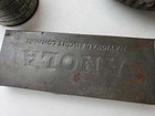 Collection of 3 antique tin objects, ca. 1900s — photo 3