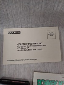 Donkey Kong (Mattel Intellivision, 1982) CIB Complete w/Manual