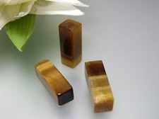 Vintage Top quality nature Tiger Eye rectangle cube beads, 1 or 2 or 5 pcs