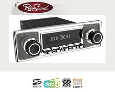 Oldtimer Autoradio DAB+ Mercedes W100 W107 W108 Becker Retro Optik UKW FM AUX Oldtimer Autoradio DAB+ Mercedes W100 W107 W108 Becker Retro Optik UKW FM AUX