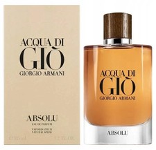 Giorgio Armani Acqua Di Gio 4.2 Oz / 125 ML Eau De Parfum Spray High Quality