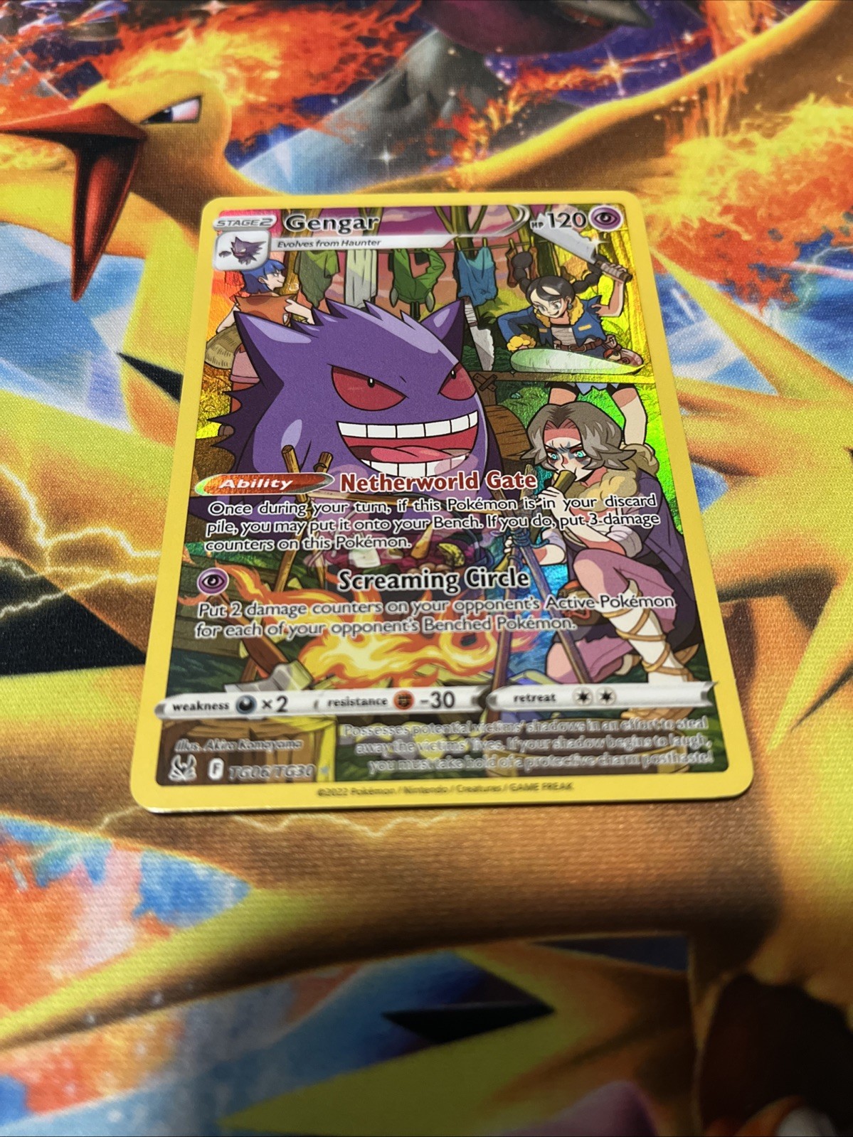 Pokémon TCG Gengar TG06/TG30 Lost Origin Trainer Gallery Full Art NM/M