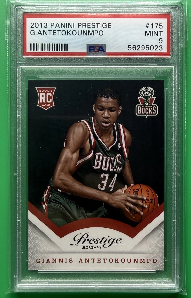 Giannis Antetokounmpo Basketball Grade 9 Rookie Sports Trading