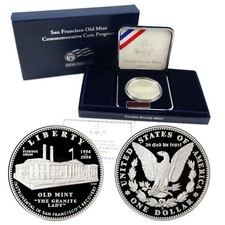 2006 San Francisco Old Mint Proof Silver Dollar w/ Box & COA *JE