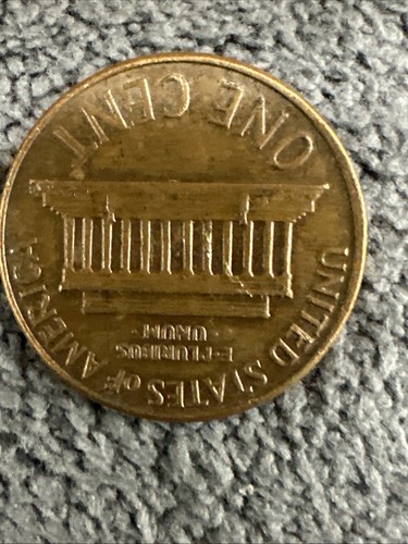 1963 D Lincoln Memorial penny Offset Rim Good Condition L on Edge Error -(RARE)- - Picture 4 of 4