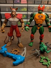 TMNT Supermutants Raphael and Splinter 1994 - 100% Complete - RARE!