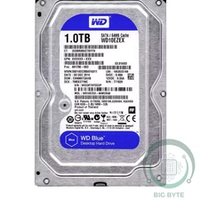 Western Digital Blue 1TB 3.5" SATA III Desktop Hard Drive WD10EZEX Tested