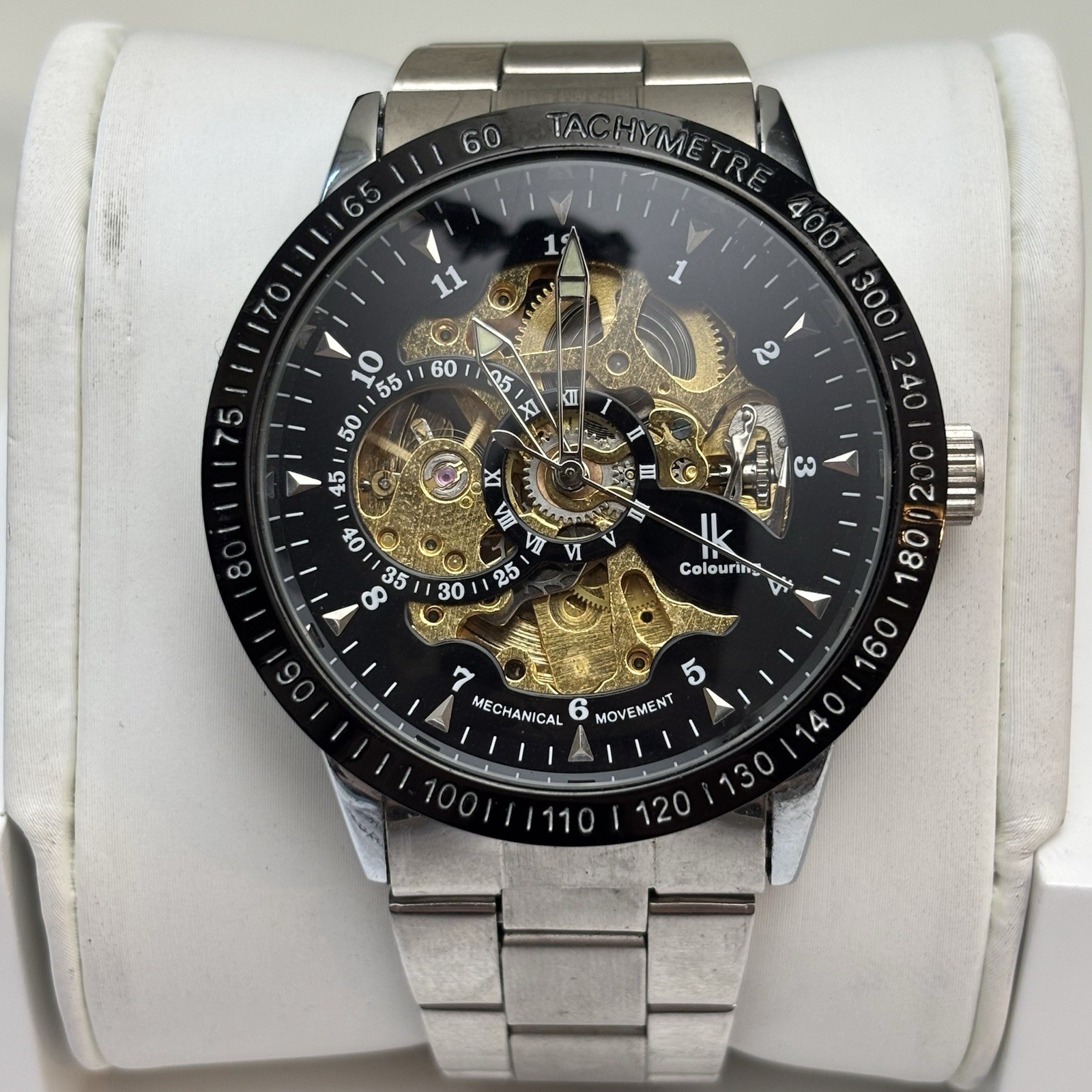 Black lk COLOURING AUTOMATIC SELFWINDING WRISTWAT… - image 2