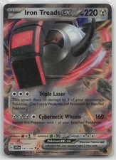NM Iron Treads ex - Holo SV01: Scarlet & Violet Base Set 143/198