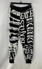 Stella McCartney X The Beatles Women Black Joggers Size M