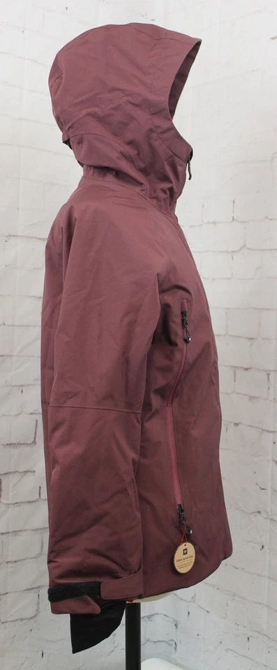 686 Chaqueta de Nieve Aislada Whisper Para Mujer Pequeña, Sasafrás Borgoña Nueva Foto 2 de 4