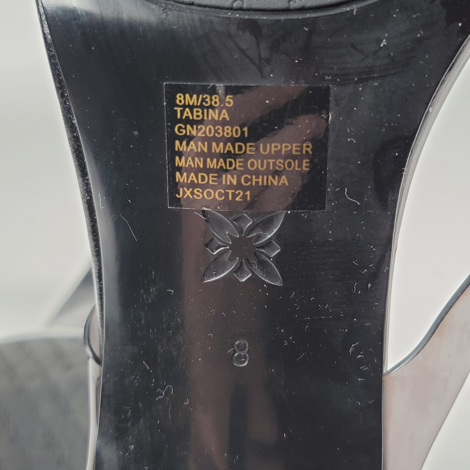 BCBGENERATION BLACK TABINA SQUARE TOE KITTEN HEEL… - image 9