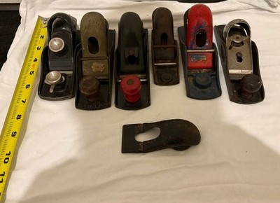 Stanley WoodWorking Block Planes Lot Of 6 Vintage Read Description 110 9 1/4