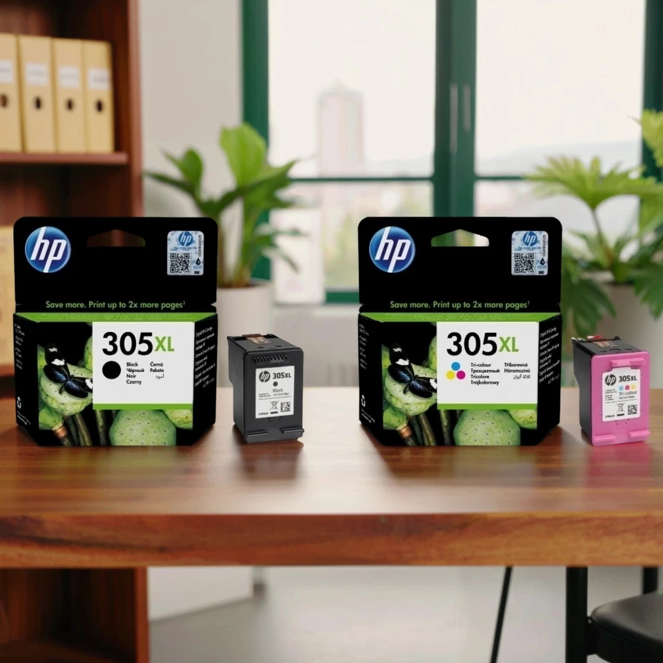 Original HP 305 XL Set Multipack Druckerpatrone Schwarz + Farbe Tinte Patronen