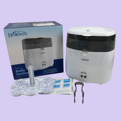 Dr. Brown s Deluxe Electric Sterilizer Baby Bottles & Essentials AC045 #NO4211