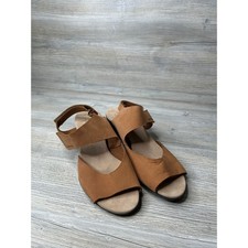 Munro Fabiana American Tan Leather Sandals Wo...