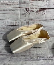 Russian Pointe Brava Pointe Shoe Pink Satin Ballet Size 41 w2 v2 MHF