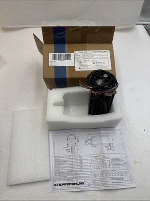 STEPPERONLINE Nema 23 Schrittmotor 3Nm 4,2A 4-Draht 10mm Schacht für CNC