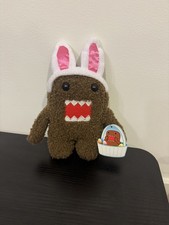 DOMO KUN Plush With Bunny Ears Easter JAKKS Pacific 8" RARE NWT