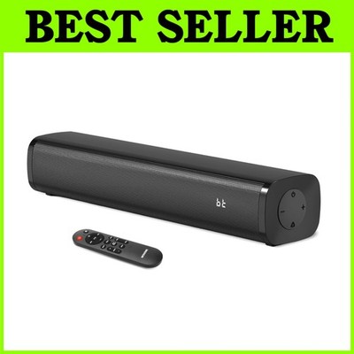 Voice Enhancement Soundbar Speakers with Wall Mount