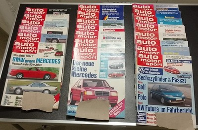 AMS, Auto Motor und Sport Konvolut 1989, 22 Hefte