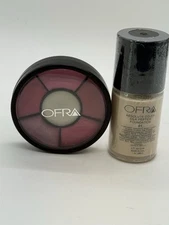 Ofra Absolute Cover Silk Peptide Foundation #01 & Rainbow Lips Pink Lady New