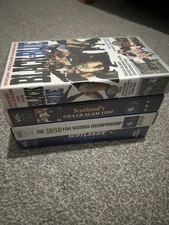 Vintage Scotland Rugby VHS Tapes x4 - Good Condition - Original Boxes