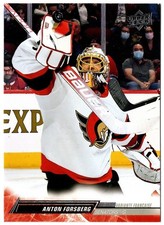 2022-23 Upper Deck French Variante Francaise ANTON FORSBERG #128 Ottawa Senators