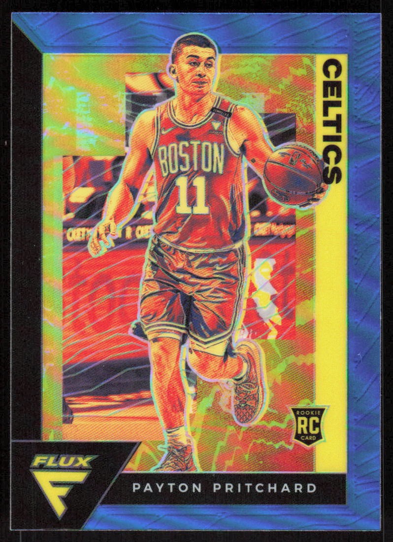2020-21 Panini Flux Payton Pritchard Rookie Blue Prizm
