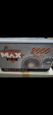 Lanzar Max PRO 15'' Subwoofer 380 mm Schwarz 2000 W Max DVC 4+4 OHM
