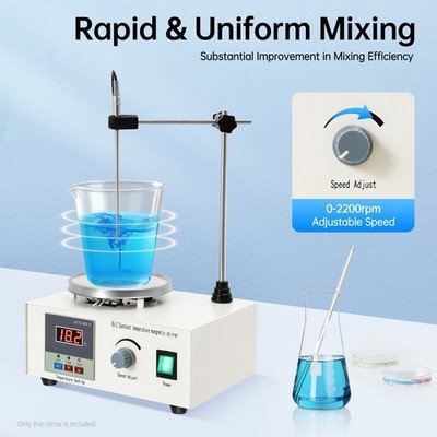 Magnetic Stirrer Constant Temperature Digital Magnetic Stirring Machine 2000ml