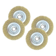 4x Wire Wheel Brush for Ryobi RAC814 Patio Cleaner RY18PCA OPC1800 EFB 400 115mm