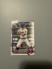 Tanner Schobel #BD-28 2022 Bowman Draft Baseball 1st Bowman 1st Edition