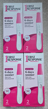 Lot of 4 First Response Early Results Pregnancy Test Kits Exp. 09/2027