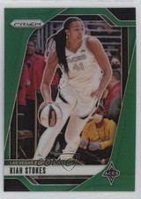 2024 Panini Prizm WNBA Green Prizm Kiah Stokes #122 hu1