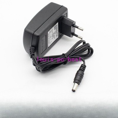 Power Supply EU Plug Converter Adapter Connector DC 15V 2A 2000mA 5.5 x2.1-2.5mm