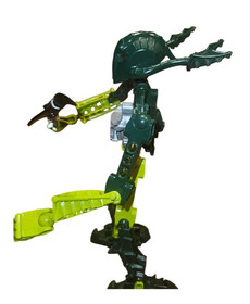 LEGO BIONICLE Glatorian Vastus 8986 Figure 2009 w Weapon No Box Instructions