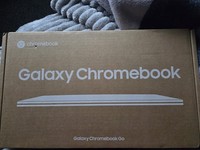 Samsung Galaxy Chromebook Go Laptop, 11.6 Celeron Processor 4GB RAM 64GB Silver
