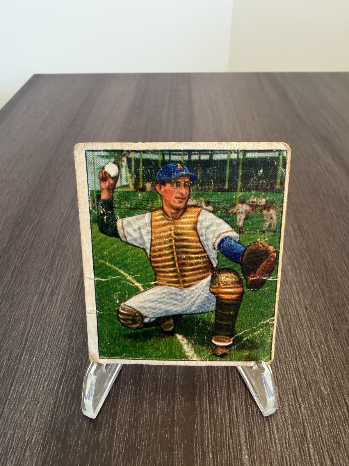 Mike Guerra #157 Baseball Cards 1950 Bowman trading card — raw and PSA graded price guide