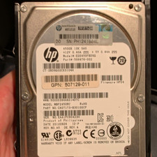 HP Enterprise 450GB 10K SAS 2.5" Hot Swap HDD EG0405FBDSP 6Gbps