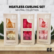 Frauen Mädchen Seidenband Lockenwickler Heatless Lockenstab Stirnband Wellenformer