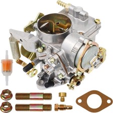 34 Pict-3 Carburetor For 1971-1979 Vw Beetles 1600cc Type 12v Engine 113129031k