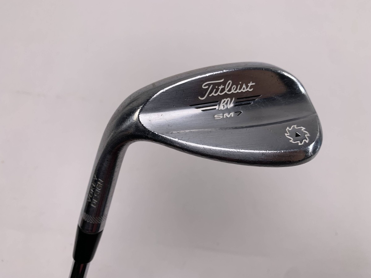 Titleist Vokey SM7 Tour Chrome Lob Wedge LW 60* 14 K-Grind Wedge Steel Mens  LH