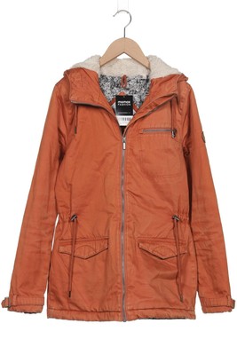 O Neill Jacke Damen Anorak Jacket Kurzmantel Gr. M Baumwolle Orange #p2xe0cn