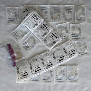 Invisalign aligner trays LOT (28 upper/lower sets) — PROP ONLY, not for use