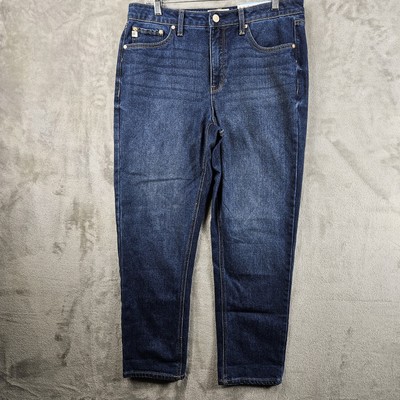 Jessica Simpson Jeans Womens Size 10 Blue Denim High Rise StraightLeg B5700-1284