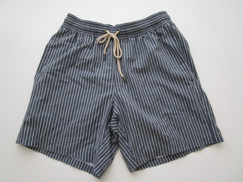 Mens Medium Fair Harbor Bayberry Trunks Shorts striped